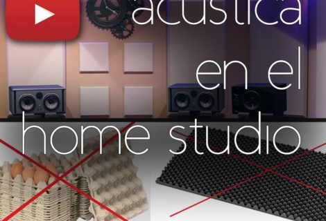 acústica en el home studio